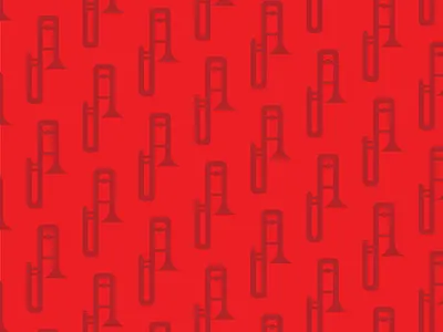 Trombone design graphic design illustration logo logo design music musician thick lines trombone