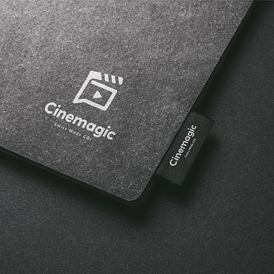 Cinemagic Startup Logo branding branding design design logo design logodesign mockup startup startup branding startup logo