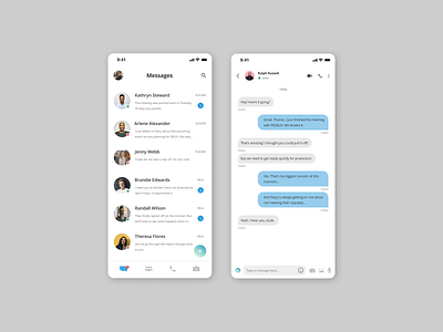 Message App adobe xd app app design application chat app colors design ios ios app mobile mobile app
