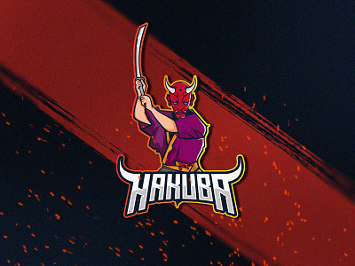 HAKUBA ESPORT LOGO CONCEPT branding esport for sale fortnite game illustration mascot mascot gaming mascot logo vector