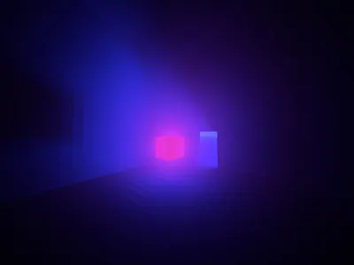 MagicaVoxel Cube 3d cube design light magicavoxel minimalist shadow test voxel