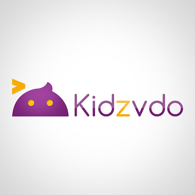 Kids Video branding illustration logo vector