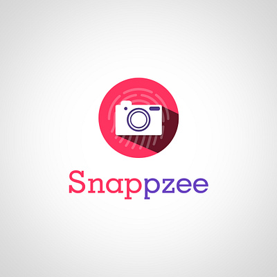 Snappzee - Photo Printing branding icon illustration typography vector