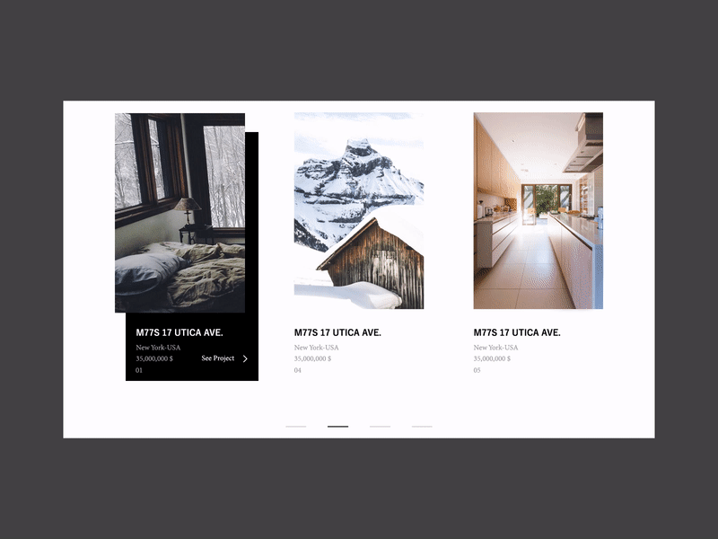 Warehouse_Transition animation building buy concept design dribbble home house interaction interaction design landing page minimal minimalist motion design sell transition ui ux warehouse website