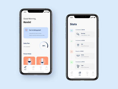 Fitness app design fitness fitness app illustration interface ui ui deisgn uiux ux ux design website design
