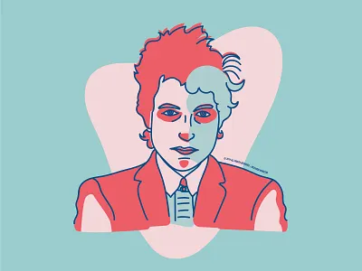 Bob Dylan artwork bob dylan folk graphic design illustration illustrator music portrait