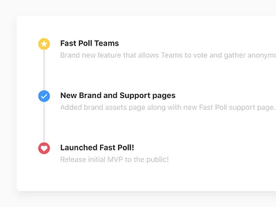 Changelog/What's New changelog changes icons new ui web