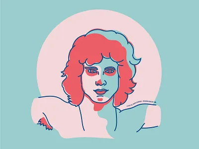 Jim Morrison artwork doors illustration illustrator jim morrison king lizard music portrait rockstar