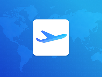 Daily UI Design Challenge Day #5 - App Icon app design app icon dailyui dailyui 005 dailyuichallenge figma mobile app design mobile ui travel travel app travel logo ui ux ux ui