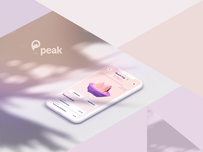 Peak Money - Save better. design ios iphone iphone 11 iphonex landing page ui