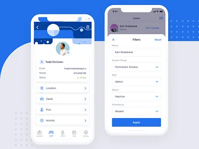 Genea app ai app backdrop design filter genea icons illustration inspiration ios mobile profile settings ui ux