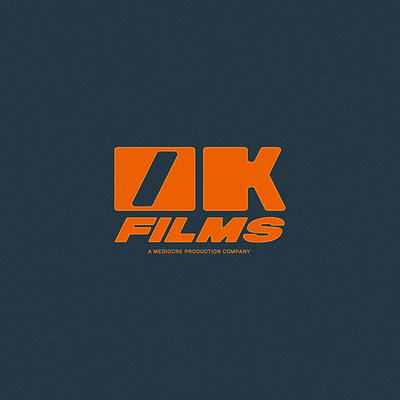 OK FILMS branding customtype dailylogochallenge design logo typography