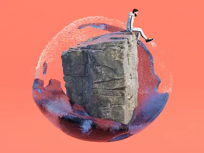 Rock Jogger 3d animation c4d cinema4d design illustration muzli photoshop portugal render