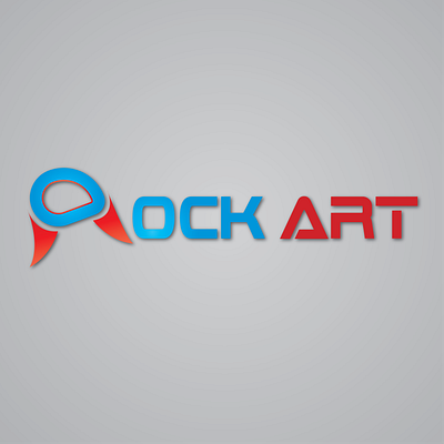 Rock Art Logo agency agent art artificial intelligence branding business design illustration logo logo design logodesign logos logotype love newlogo rock vector white