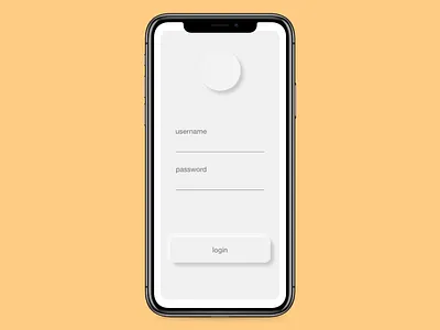 playing around with neumorphism login login screen neumorphic neumorphism ui