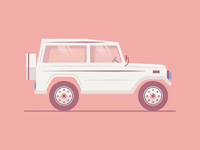 Good News car dribbble flat g wagen heaven hip hop icon illustration jeep mac mac miller miller music peace ride rider shot truck vector