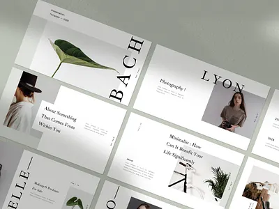 Minimalist Pitch Deck Template branding clean deck feminime flat keynote presentation minimal modern modern design moodboard pitch deck ppt template pptx presentation design presentation template