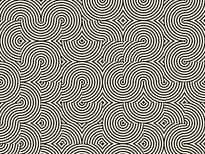 Curved Pattern circles curved illustration op art optical pattern vector