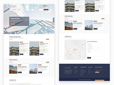 Real Estate - Website Design ui design ui ux website design