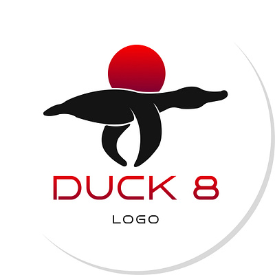 Duck 8 Logo branding design figma illustrator logo vector