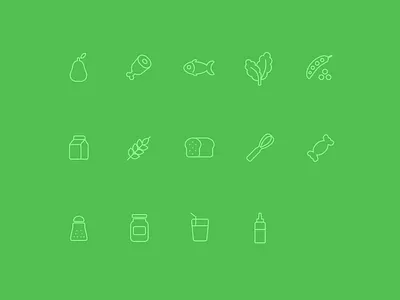 food icons icons iconset