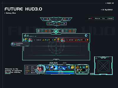 League of Legends FUTURE UI league of legends lol ui
