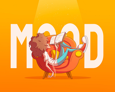 Mood adobe art book cartoon character characterdesign design gradient illustration illustrator man mood photoshop wacom wacom tablet