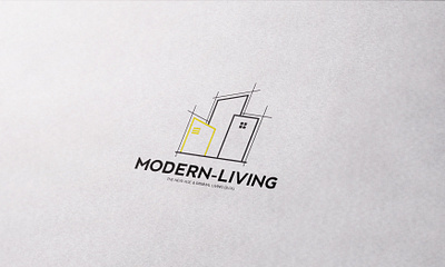 Modern Living Blog Logo branding branding design collin media design illustration logo logodesign logodesigner media modernlogo swiss swiss design yourlogo