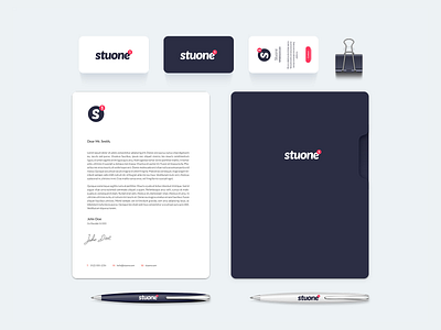 Brand for my new Digital Studio - Stuone brand design design app digital logo studio stuone website