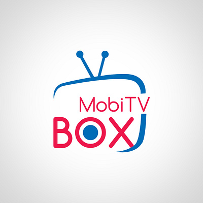 MobiTV Shows branding illustration logo typography vector