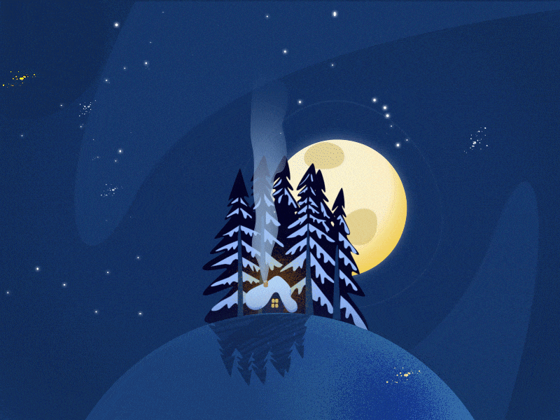 Lapland 2danimation 2dmotion design gif motion motiondesign motiondesigner motiongraphics vector vectorart