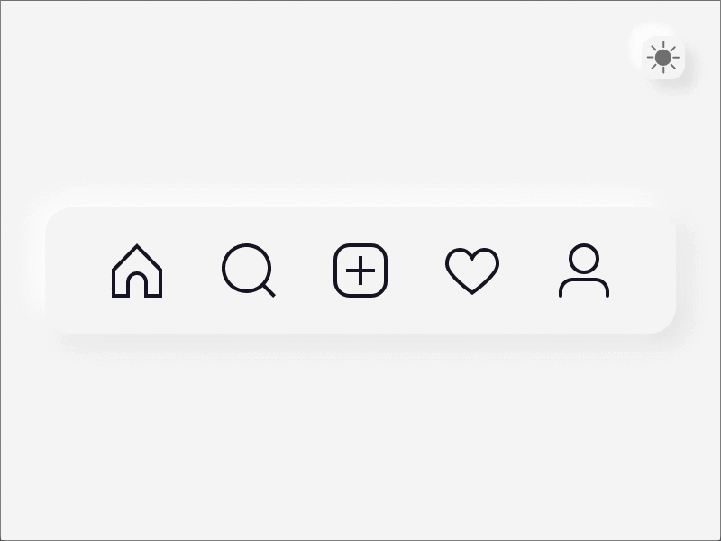 Instagram Bottom Navigation - Micro-interaction adobe xd animated gif animation app autoanimate concept dark design dribbble flat icon instagram micro interaction microinteraction mobile motion softui tab bar trending ui ui