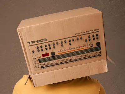 Kid Nostalgic artist branding artist artistbranding artistdesign artistic direction branding dj drumcomputer photoshop photoshop art producer typography