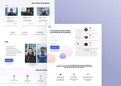 Homepage clean color design illustration minimalism minimalist ui user ux website