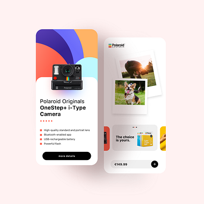 Polaroid App android app branding camera creative design digitalmarketing graphicdesign interface ios iphone marketing photo photography polaroid polaroidapp socialmedia ui ux website design