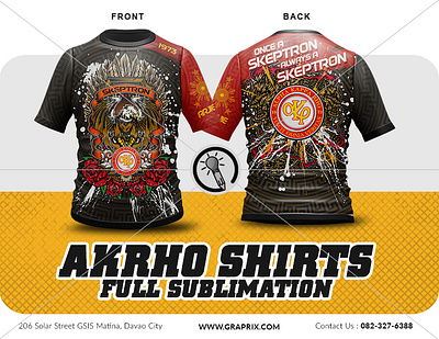 AKRHO - SKEPTRON T-shirt Full Sublimation Design and Printing print print design printing printmaking prints tshirt tshirt art tshirt design tshirtdesign tshirts tshirts mockup tshirts mockup