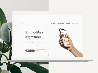 Product page design interface responsive ui