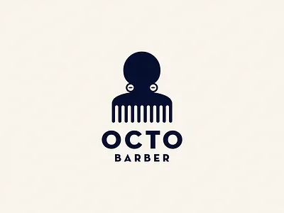 Octo barber / octo + comb barber barber shop comb octo