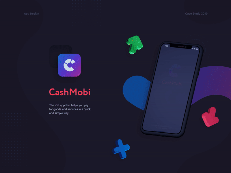 Onboarding Illustrations for Mobile Payment App app c4d financial illustration mobile octane onboarding ui ux