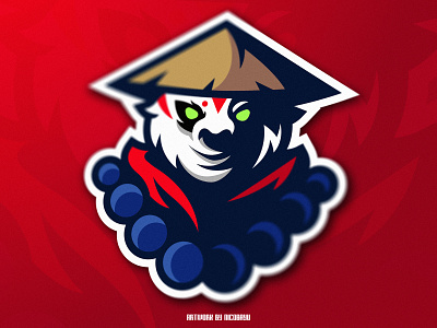 Panda Esport Logo - Akai Hero Mobile Legends akai esport logo esports esports logo illustration mascot logo mascotlogo panda panda bear panda logo