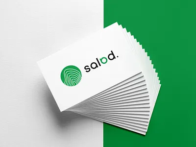 Branding Salad branding design green identity logo logotype salad vector