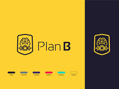 Plan B brand identity branding logo mark plan b visual identity design