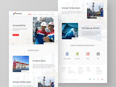 Web Exploration app design desktop factory mobile mobile web design oil pertamina ui design uiux user experience user interface user interface design web web design