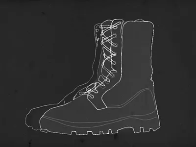 Boots animation illustration