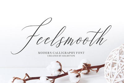 Feelsmooth - Free Script Font font font family free font free fonts freebie freebies typeface typefaces typogaphy typography