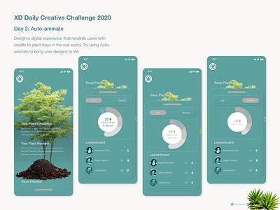 XD Daily Creative Challenge: Auto Animate adobexd neumorphism visual design