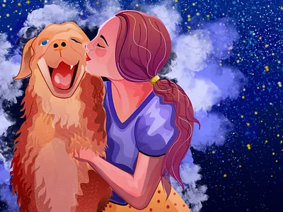 My pet best design branding cartoon illustration cartoons character dog donation gradient illustration illustrations pet vector