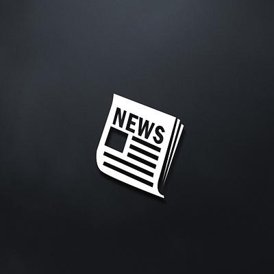 News Icon 2020 branding clean design eight flat flatdesign graphic design illustration logo news newsfeed newspaper