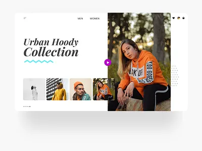 Web UI for a Clothing line branding clothing brand clothing design design illustration online store commerce ui web web design web site
