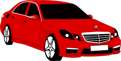 MERCEDES E63 AMG VECTOR design for sale graphic design icon illustration sale ui ux vector web design